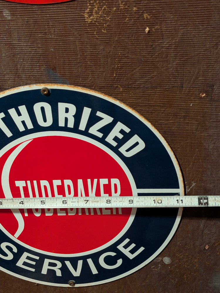 Studebaker Authorized Service Sign - photo 2