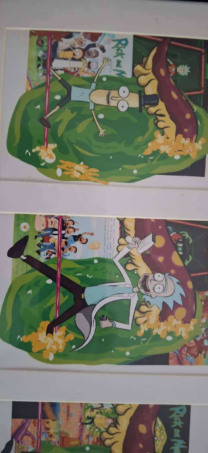 Rick and Morty Framed Art image indicator(3)