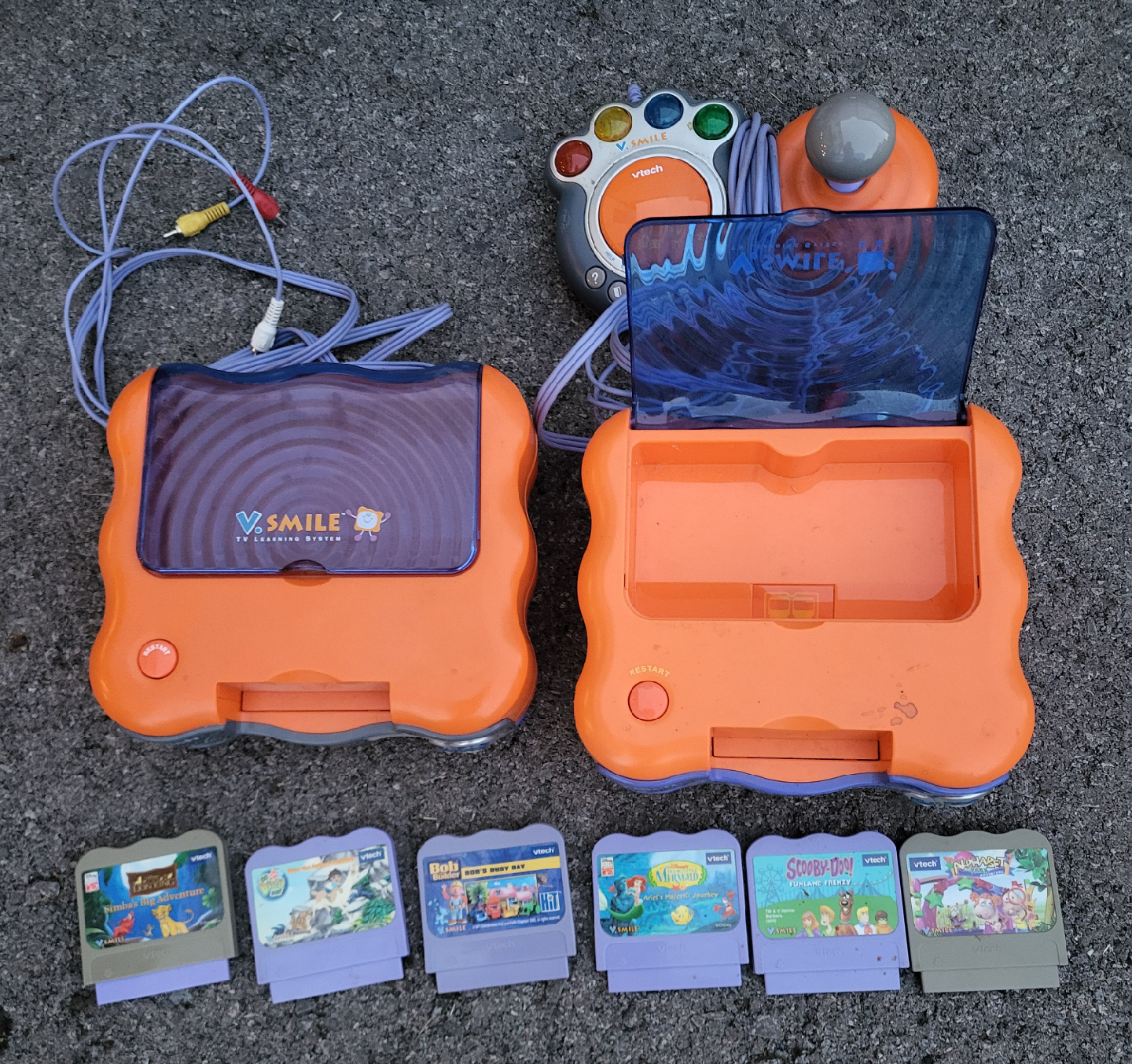 VTech V.Smile TV Learning System + Games