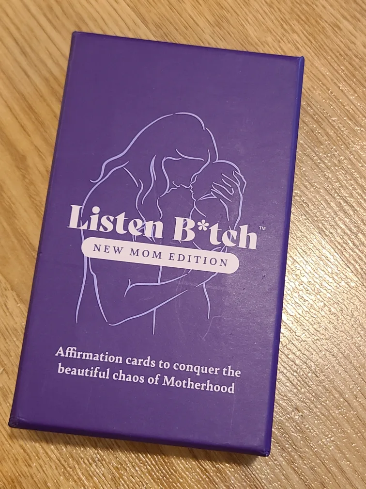 Listen B*tch New Mom Affirmation Cards thumbnail