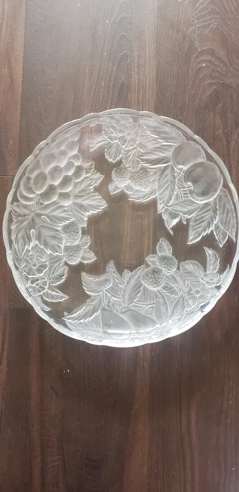 Vintage Glass Serving Platter thumbnail