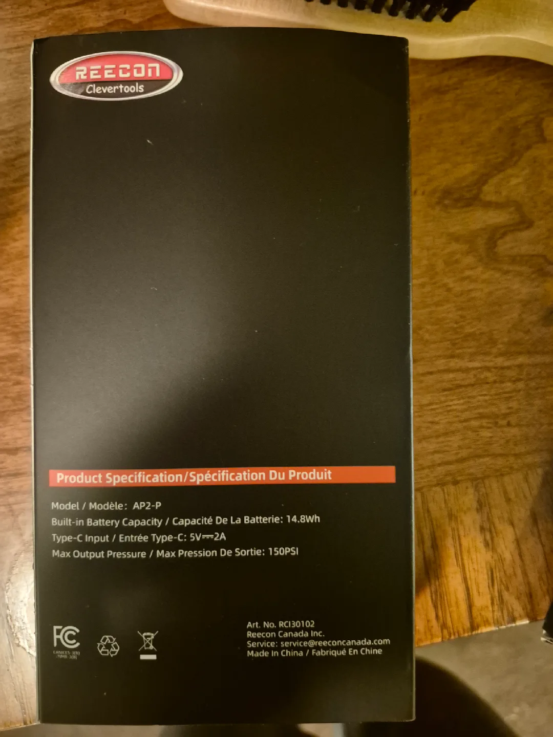 Reecon Clevertools Portable Air Compressor image indicator(8)
