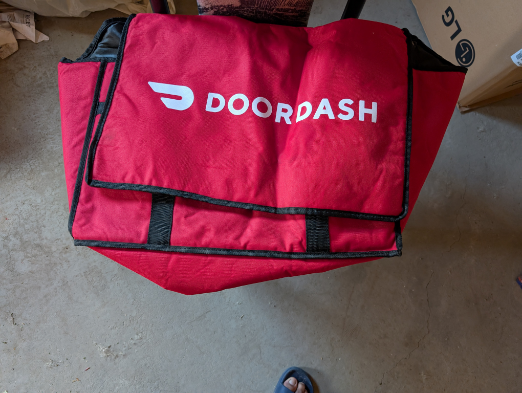 DoorDash Insulated Delivery Bag