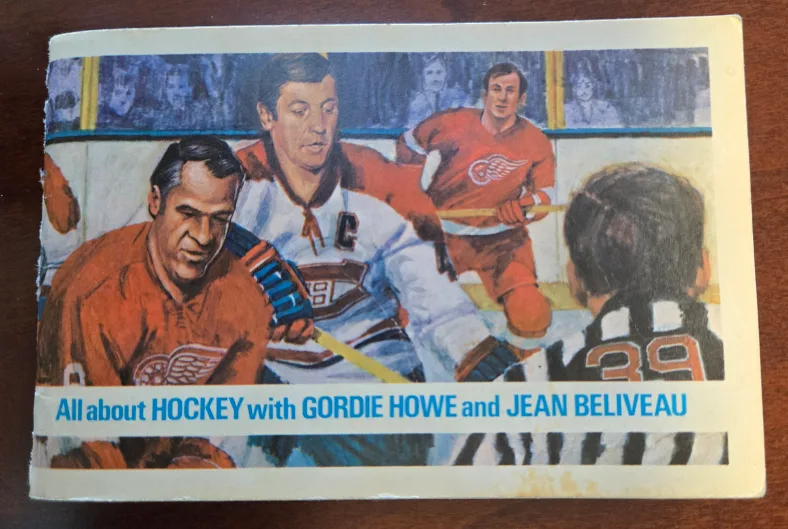 All About Hockey Book 1971 with Gordie Howe & Jean Beliveau image indicator(2)