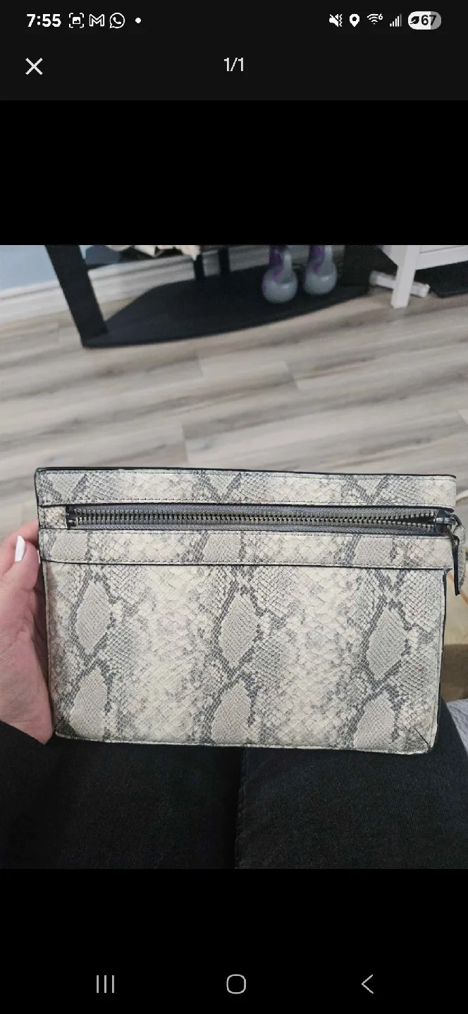 Clutch Bag - Snakeskin Pattern thumbnail