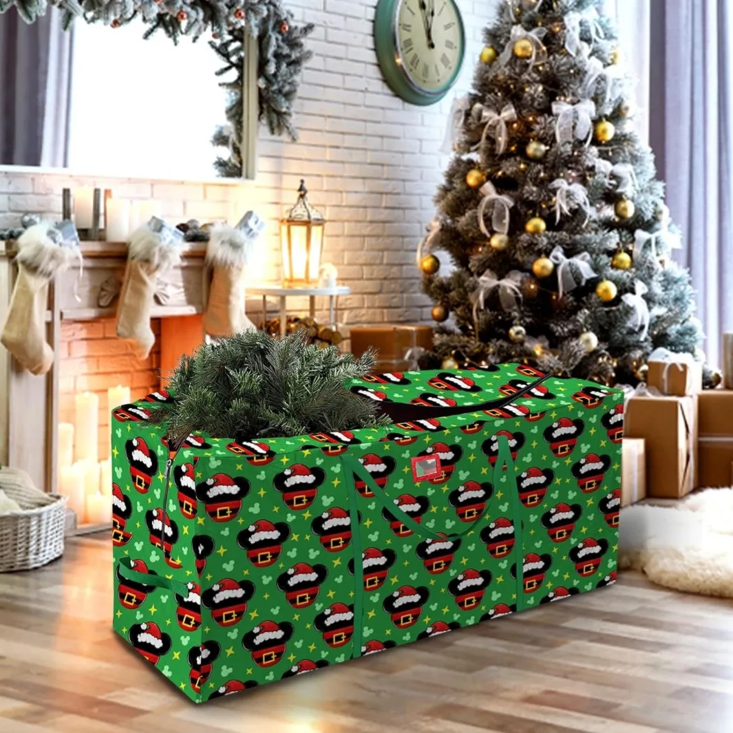 Christmas Tree/Decorations Storage Bag - Mickey/Santa Design thumbnail