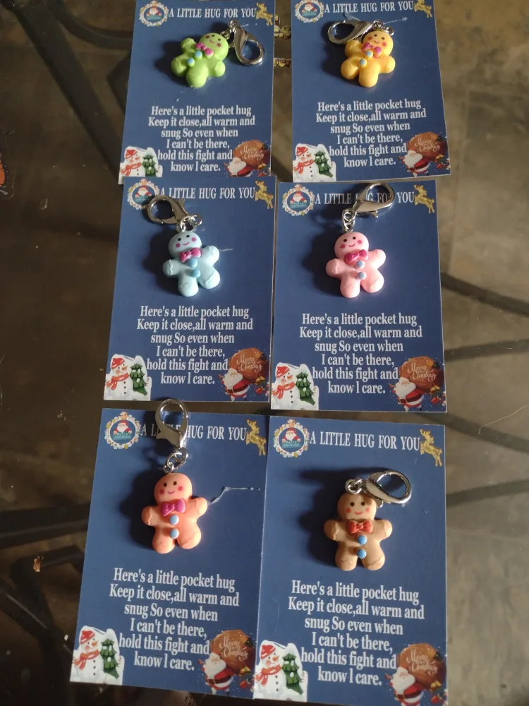 Bulk Handmade Pocket Hugs and keychains image indicator(4)