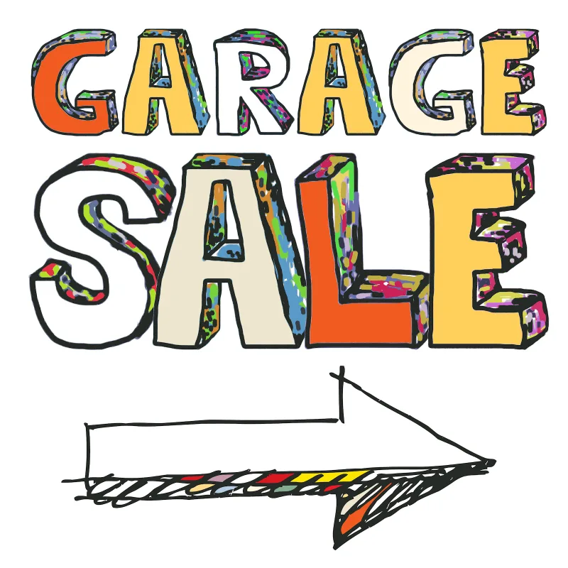 YARD SALE / GARAGE SALE SEPT saturday 20th and Sunday 21st thumbnail