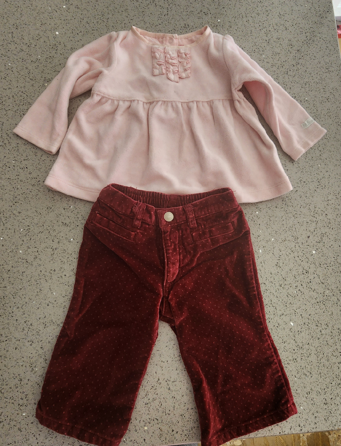 Bundle of baby girl clothes Size 6-12 months - photo 3