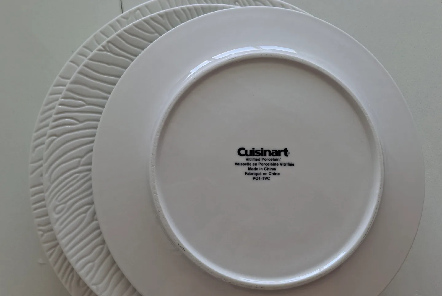 Crate & Barrel Bowl & Cuisinart Plates image indicator(4)