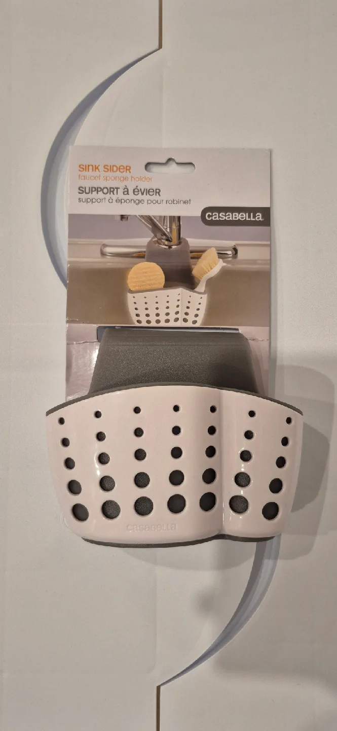 Sink Sider Faucet Sponge Holder - New