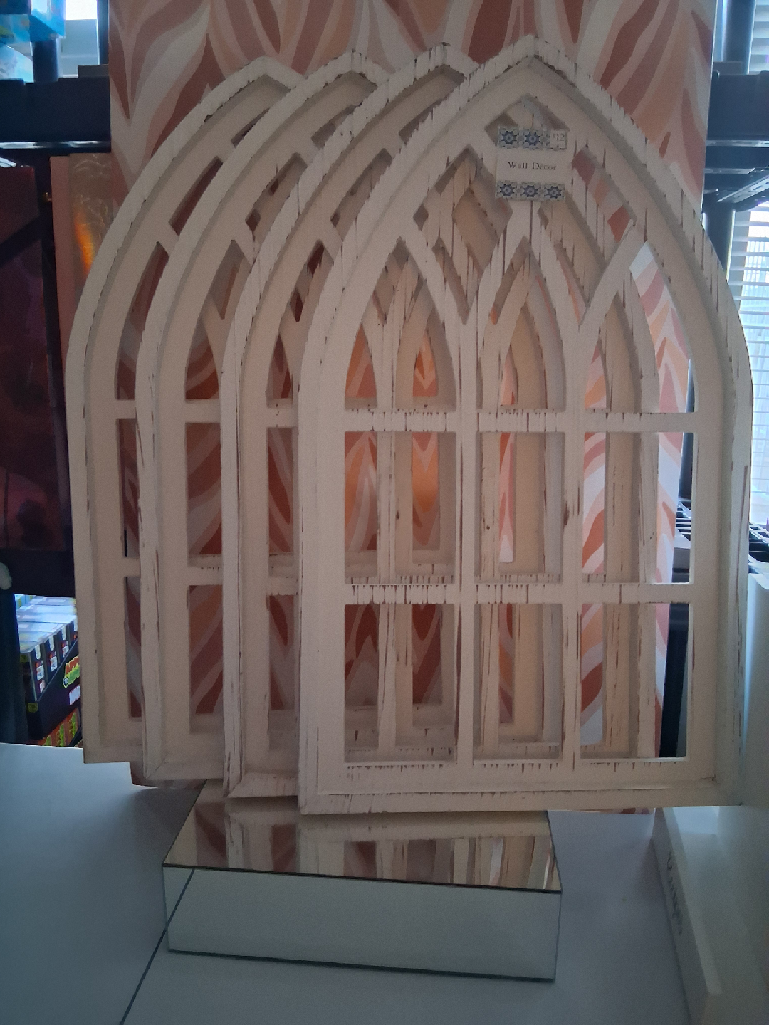 Wall Decor Arched Window Frame