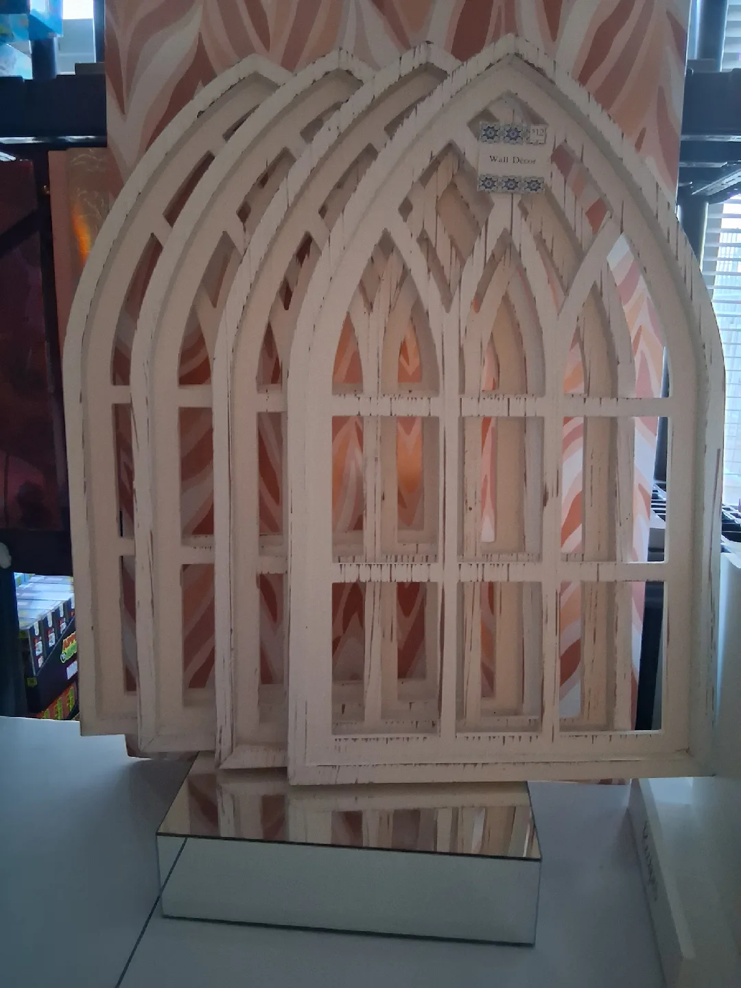 Wall Decor Arched Window Frame thumbnail