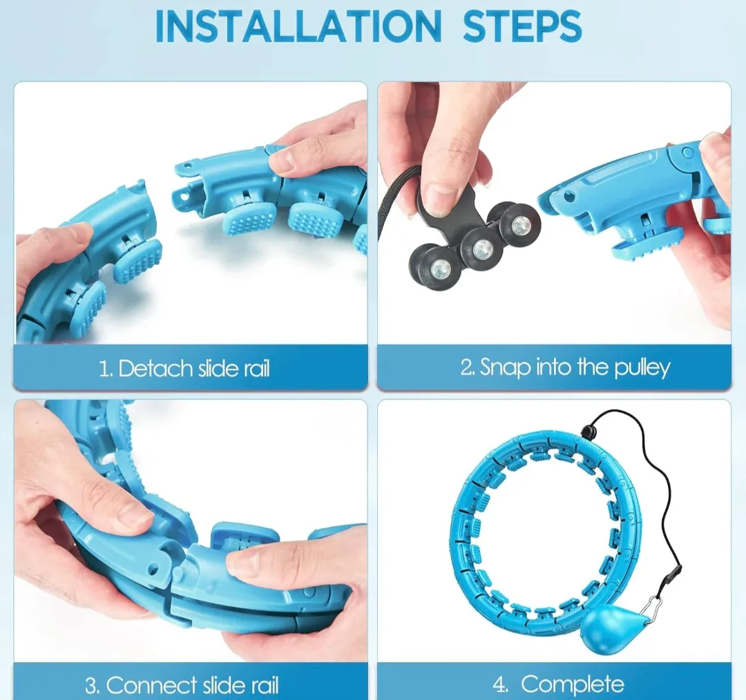 Weighted Exercise Hooola Hoop image indicator(6)