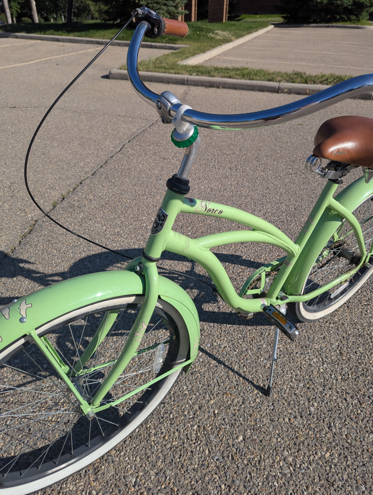 Cruise bike. 18.5 "frame