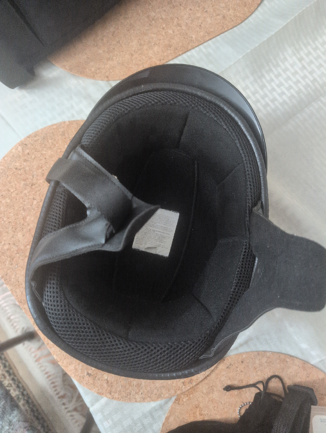 DOT Black Motorcycle Helmet - photo 4