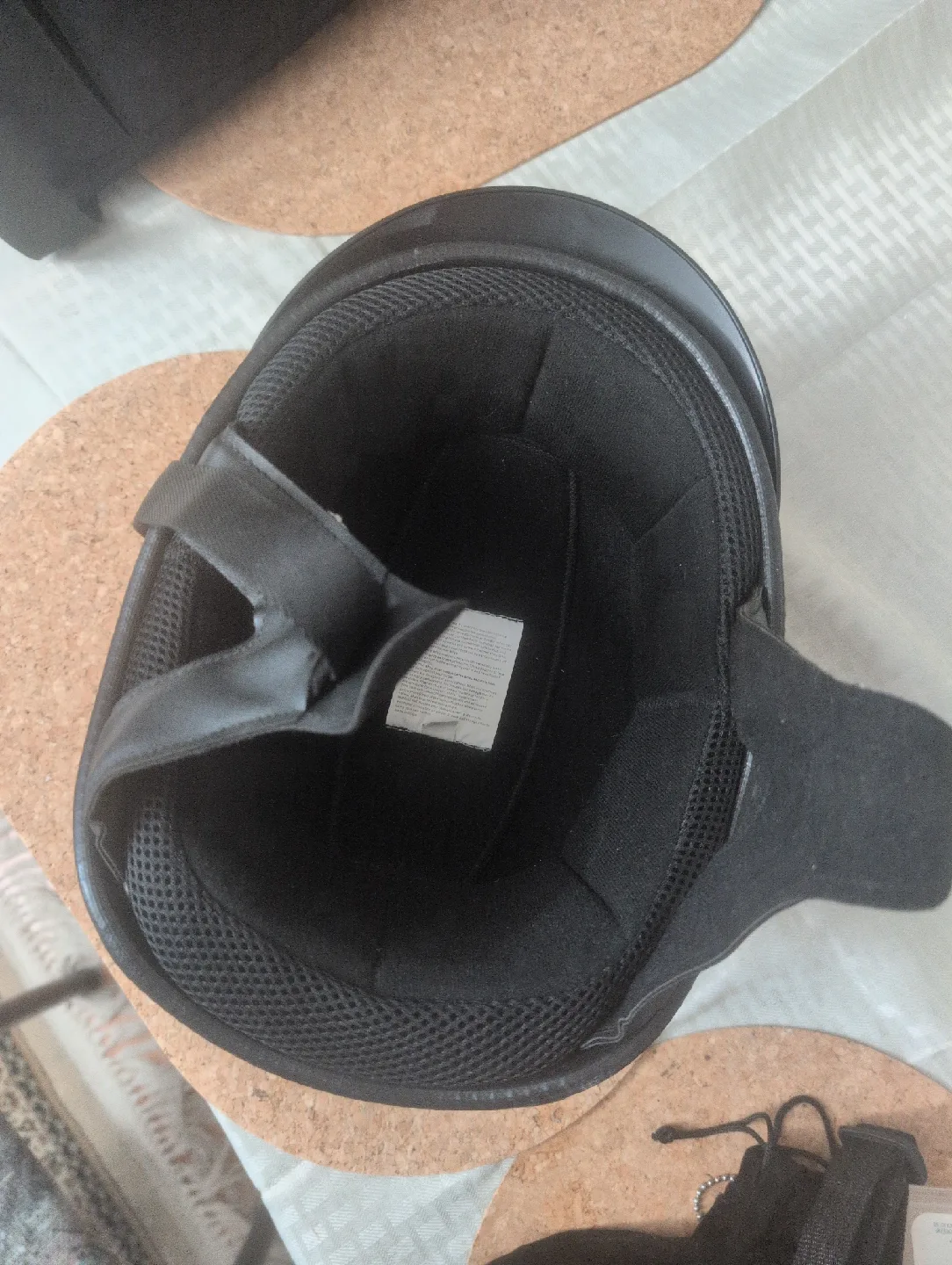 DOT Black Motorcycle Helmet image indicator(4)