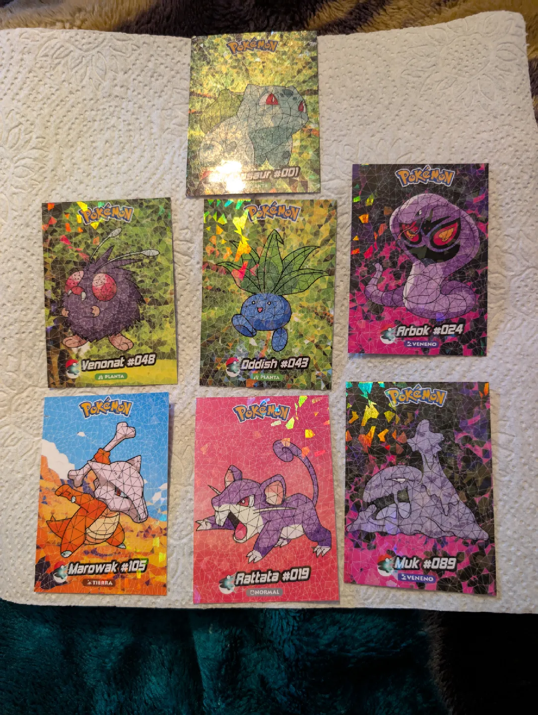 2024 Pokemon Stained glass Crystal Card Collection thumbnail