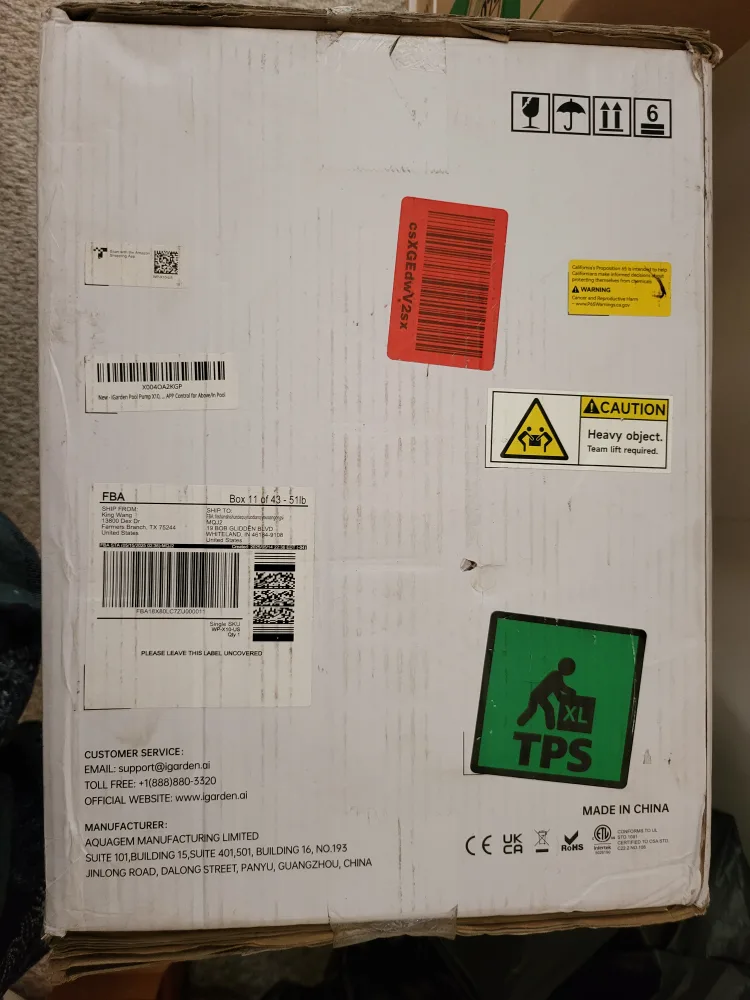 iGarden Pool Pump X Series - New in Box image indicator(2)