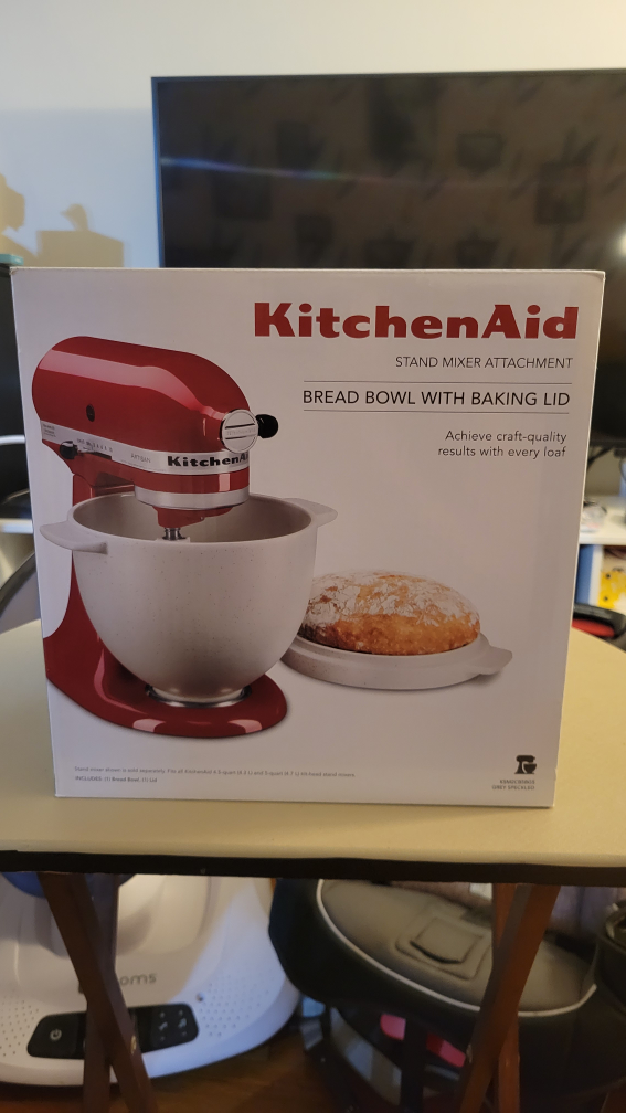 KitchenAid Bread Bowl with Baking Lid - Stand Mixer Attachment