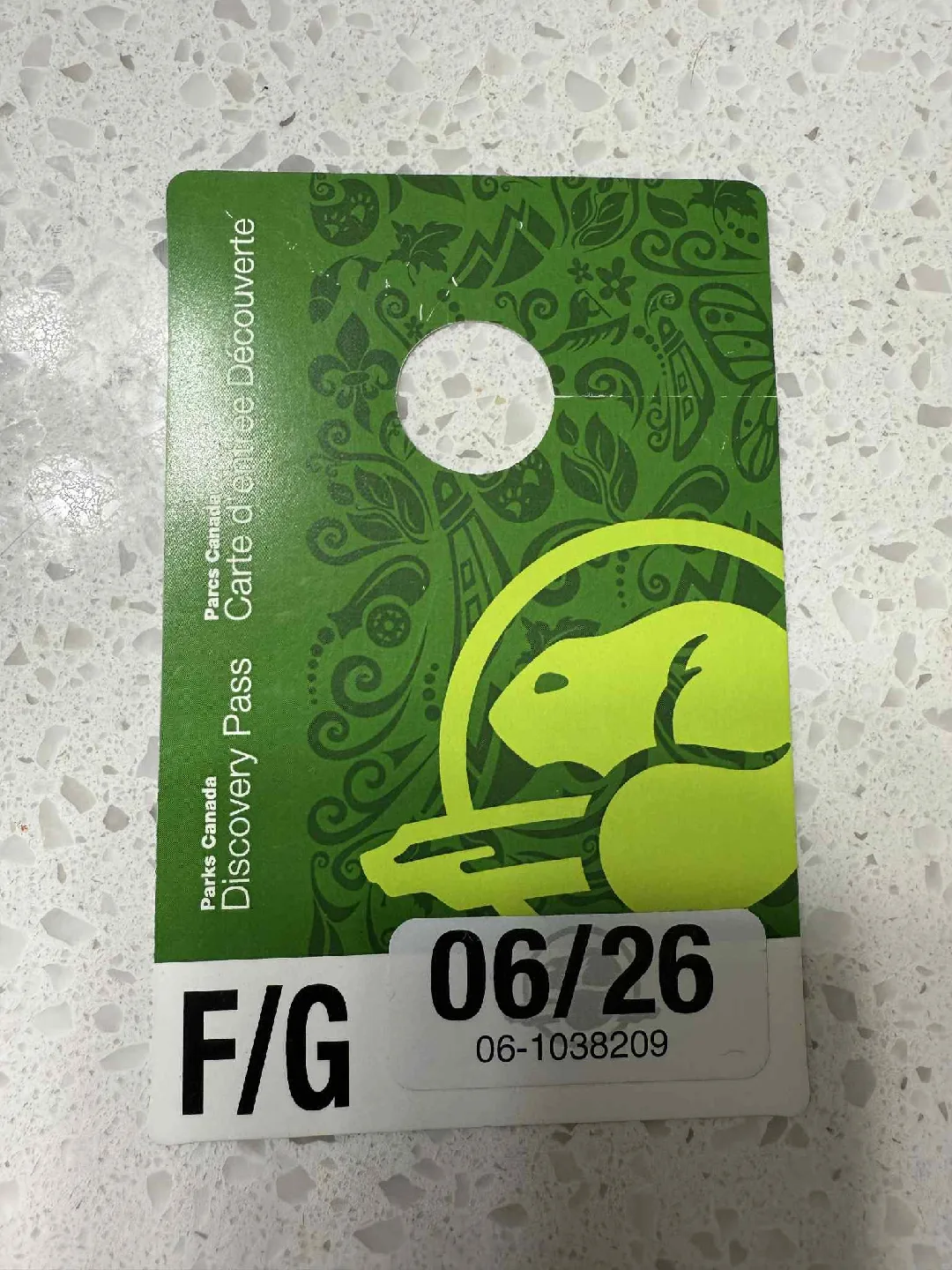 Parks Canada Discovery Pass - Valid until June 2026