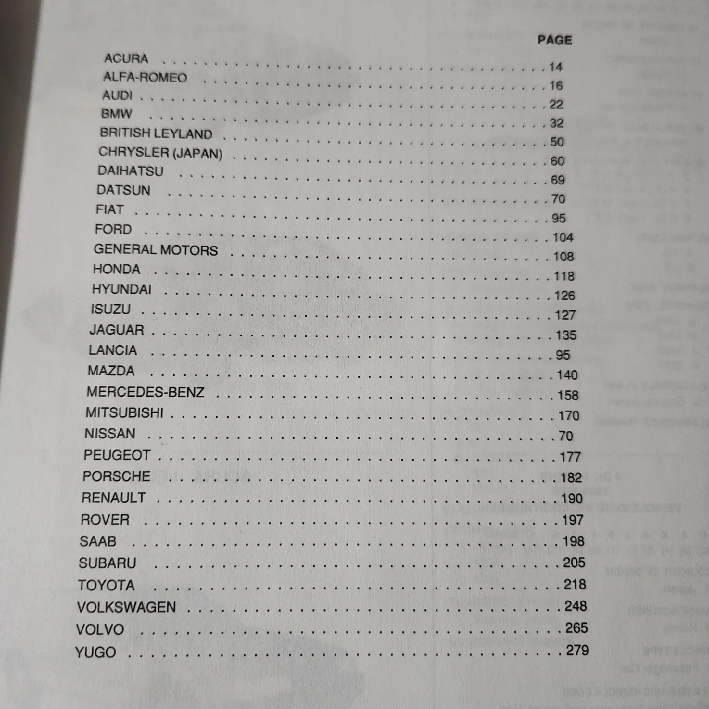 Hollander Foreign car part Interchange Manual 12th Edition image indicator(5)