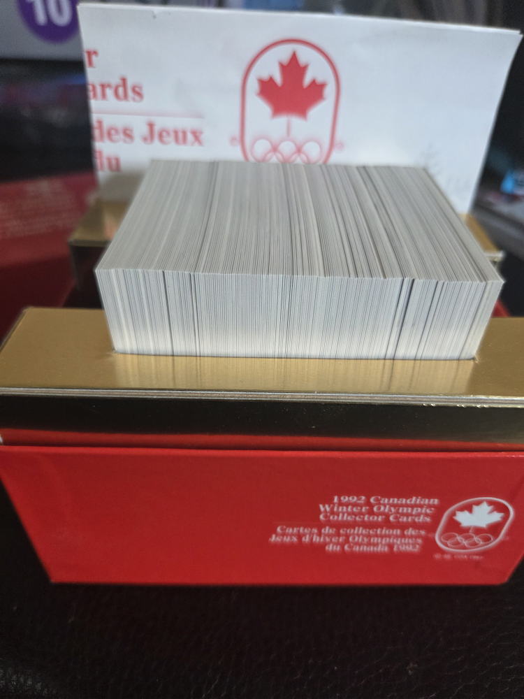 1992 Canadian Winter Olympic Collector Cards - photo 3