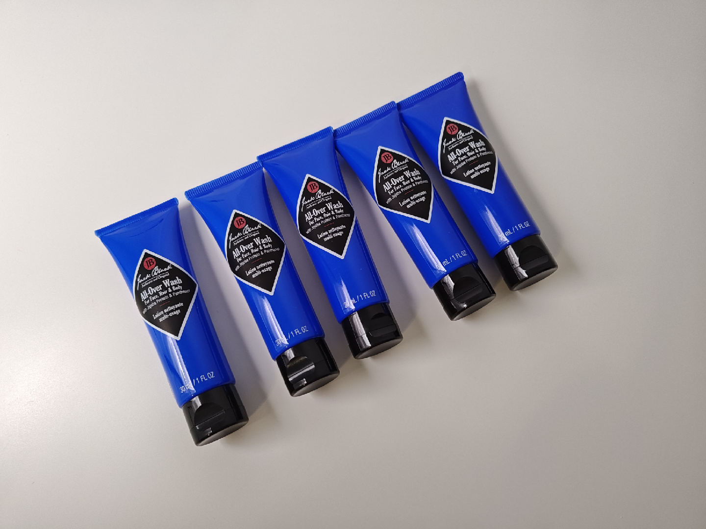 (Set of 5) Jack Black All-Over Wash - 30 ml - photo 2