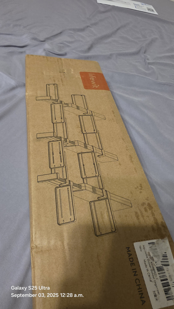 New Lifewit 4-Pack Adjustable Drawer Dividers - photo 2