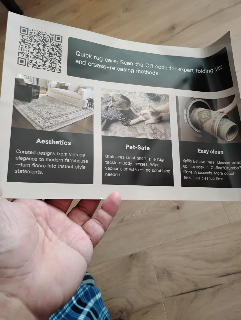 Indoor Area Rug - Polyester + Thermoplastic Rubber image indicator(6)