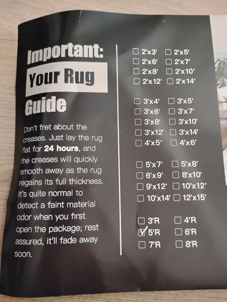 Indoor Area Rug - Polyester + Thermoplastic Rubber image indicator(7)
