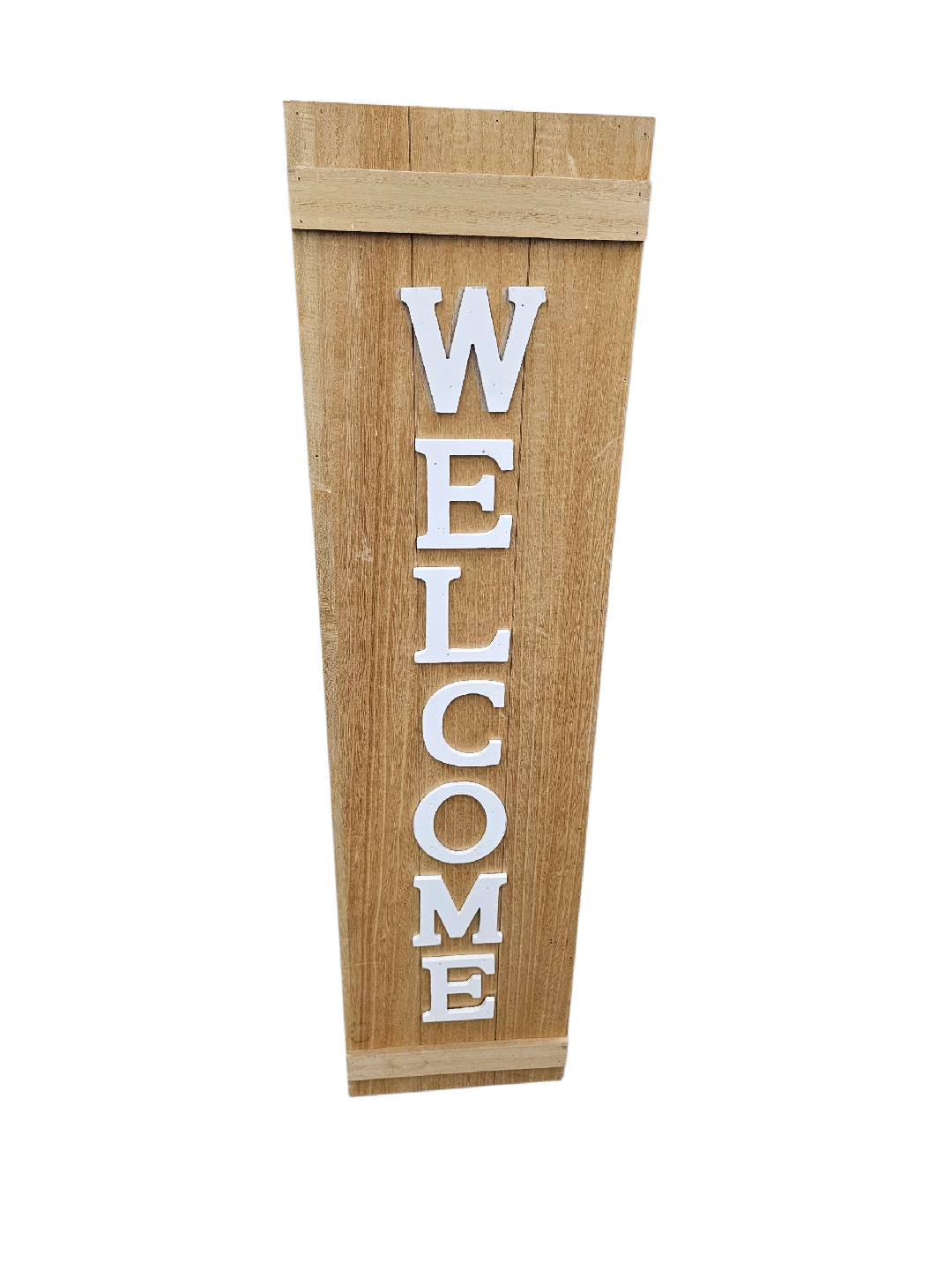 Welcome Wooden Sign