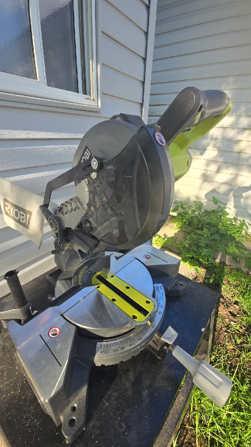New Ryobi Cordless Miter Saw image indicator(2)