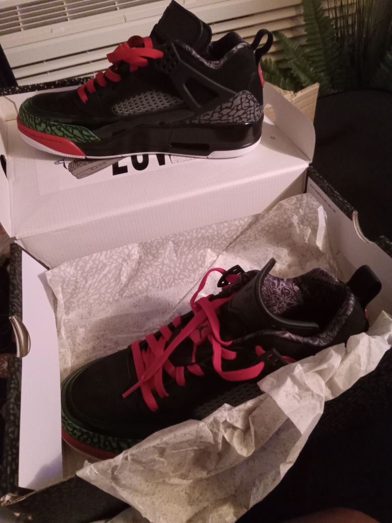 Jordan Spizike Low Black/Varsity Red, Men's 10.5 - photo 4