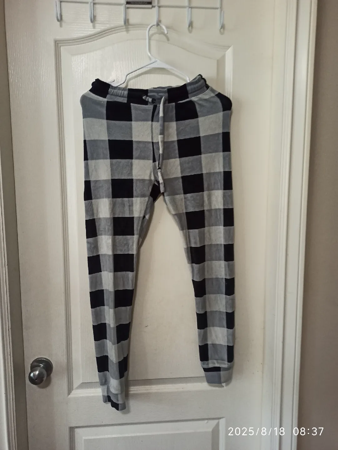 Plush Buffalo Check Pajama Pants