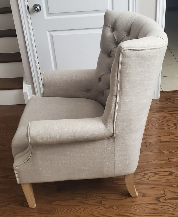 High Backrest Accent Chair - photo 2