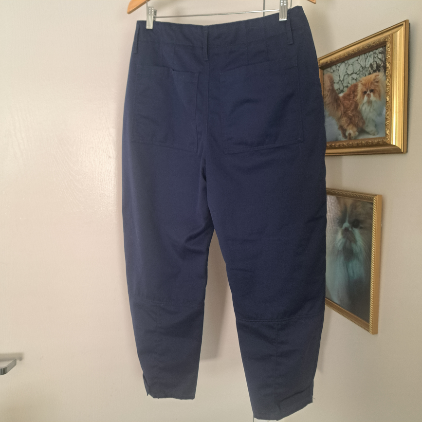 Maje Blue Pants Size 40 - photo 3