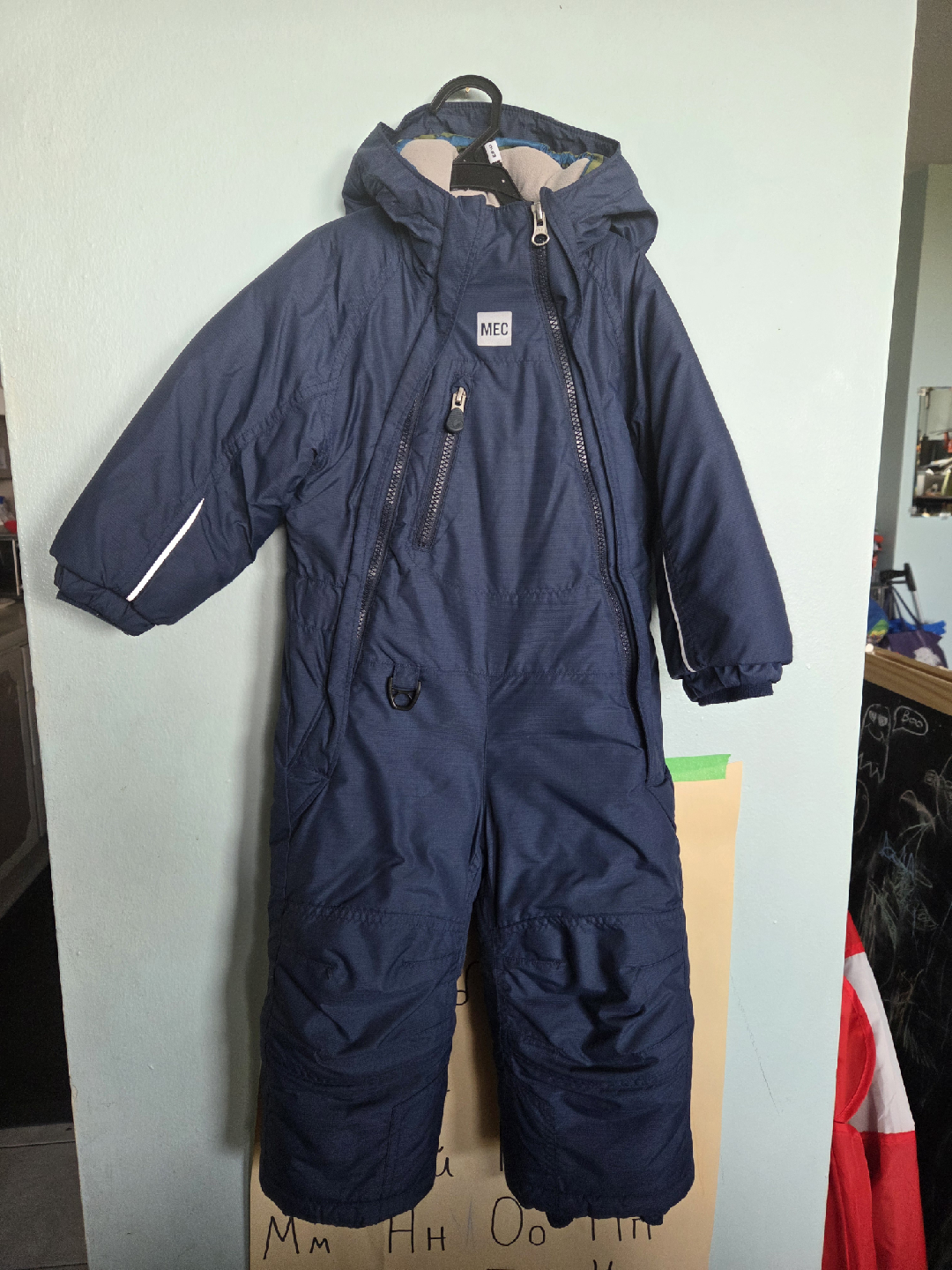 MEC Blue Snowsuit - Size 2