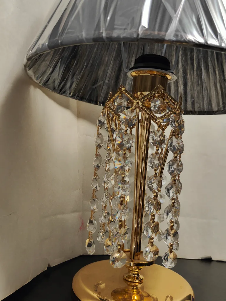Crystal Beaded Table Lamp image indicator(7)