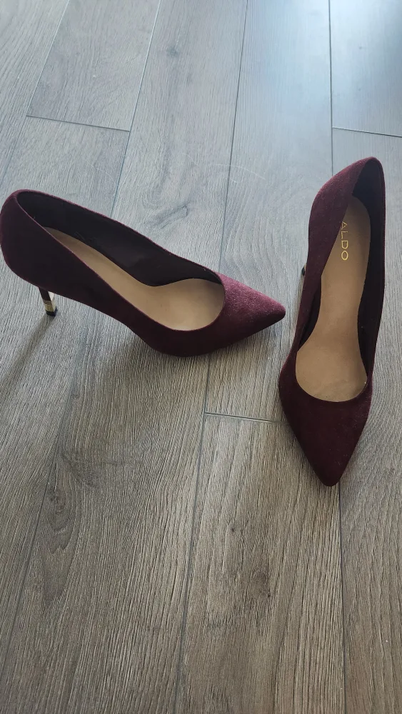 Burgundy ALDO Heels thumbnail