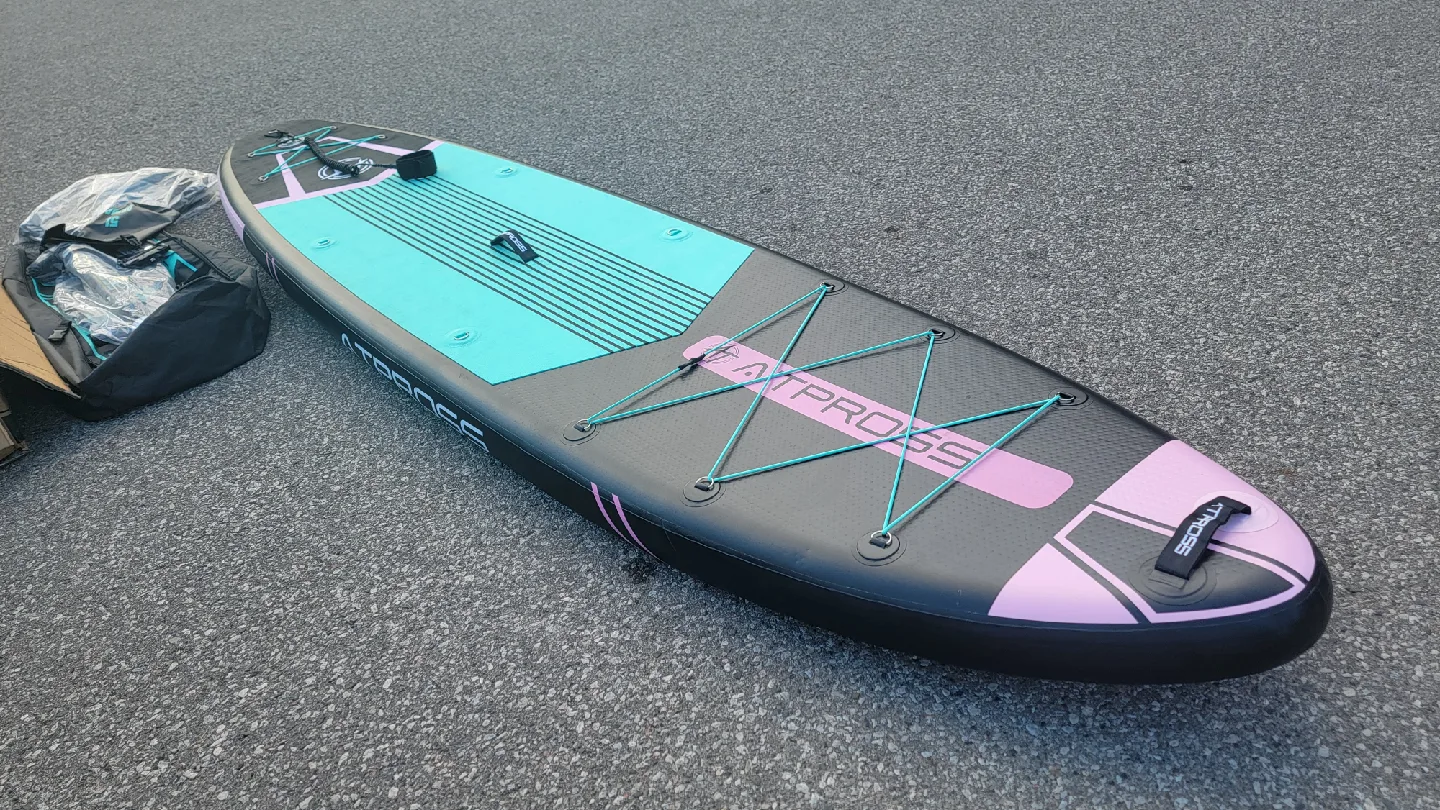 ATPROSS 11'6"x35" Inflatable Paddle Board – Extra Wide 450lbs image indicator(7)