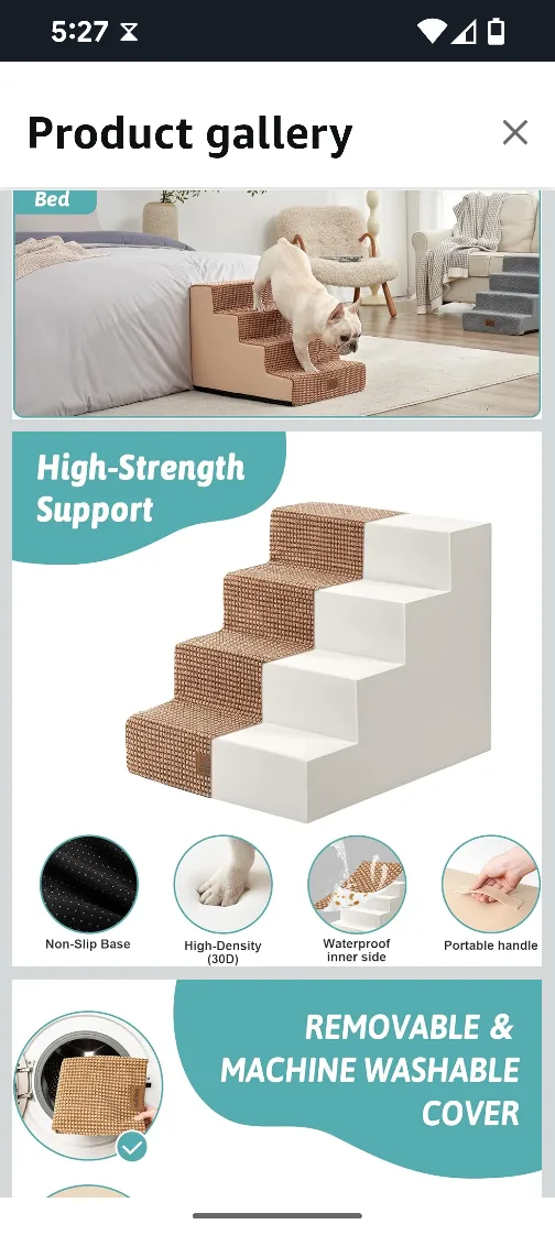 Small dog/cat stairs image indicator(6)