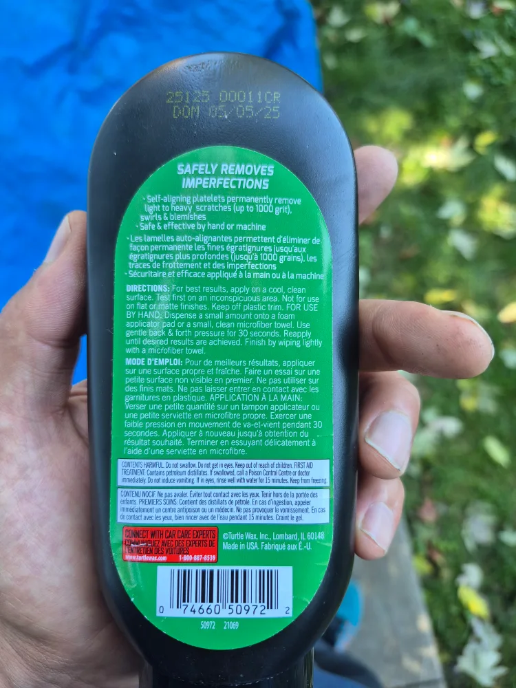 Turtle Wax Scratch Repair & Renew - 207 mL image indicator(2)