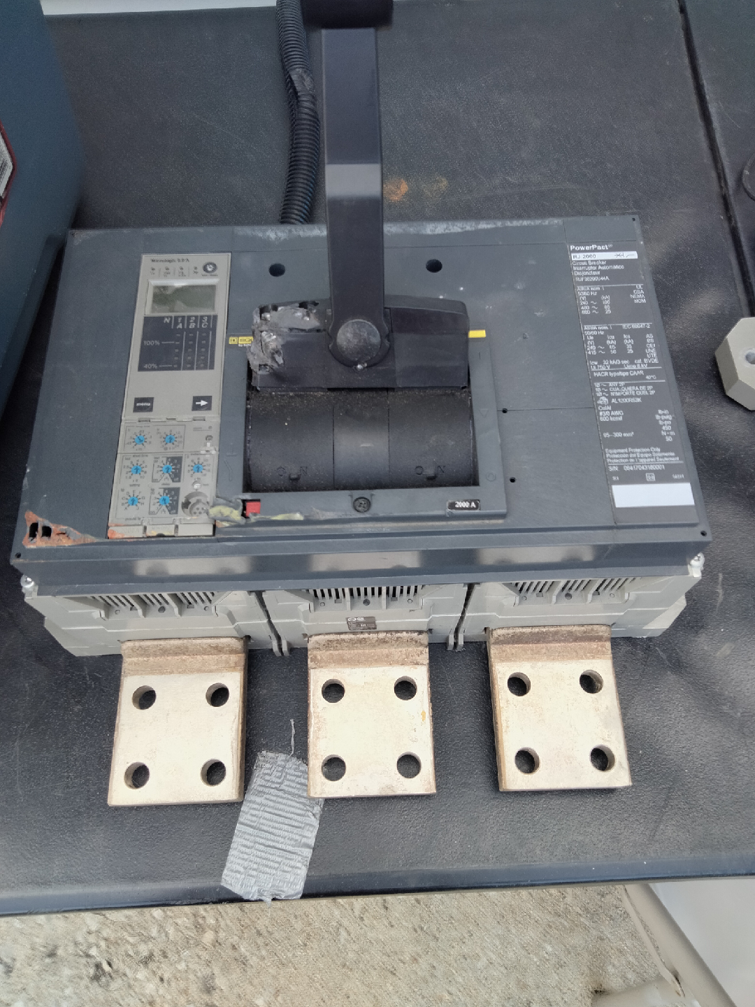 ASCO 911 Transfer Control Switch & Powerpact Circuit Breaker - photo 2