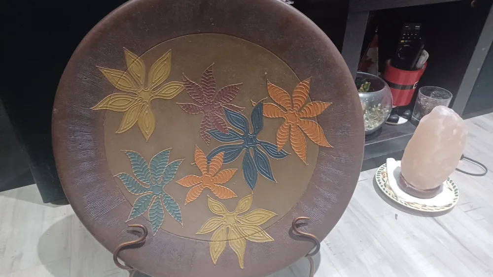 Decorative Plate with Stand image indicator(2)