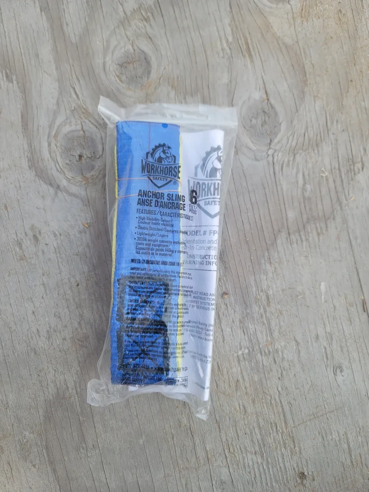 Workhorse Anchor Sling 6 Feet - New in Package