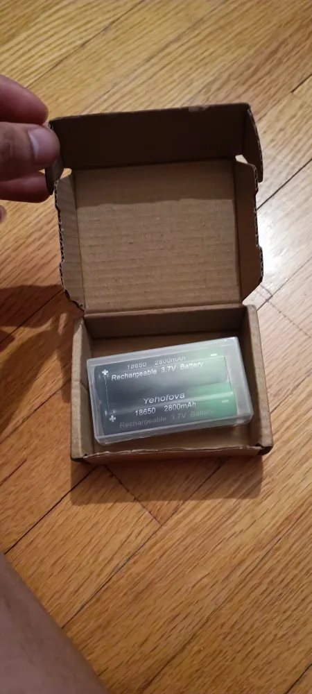 Yehofova 18650 2800mAh Rechargeable Batteries - New image indicator(3)