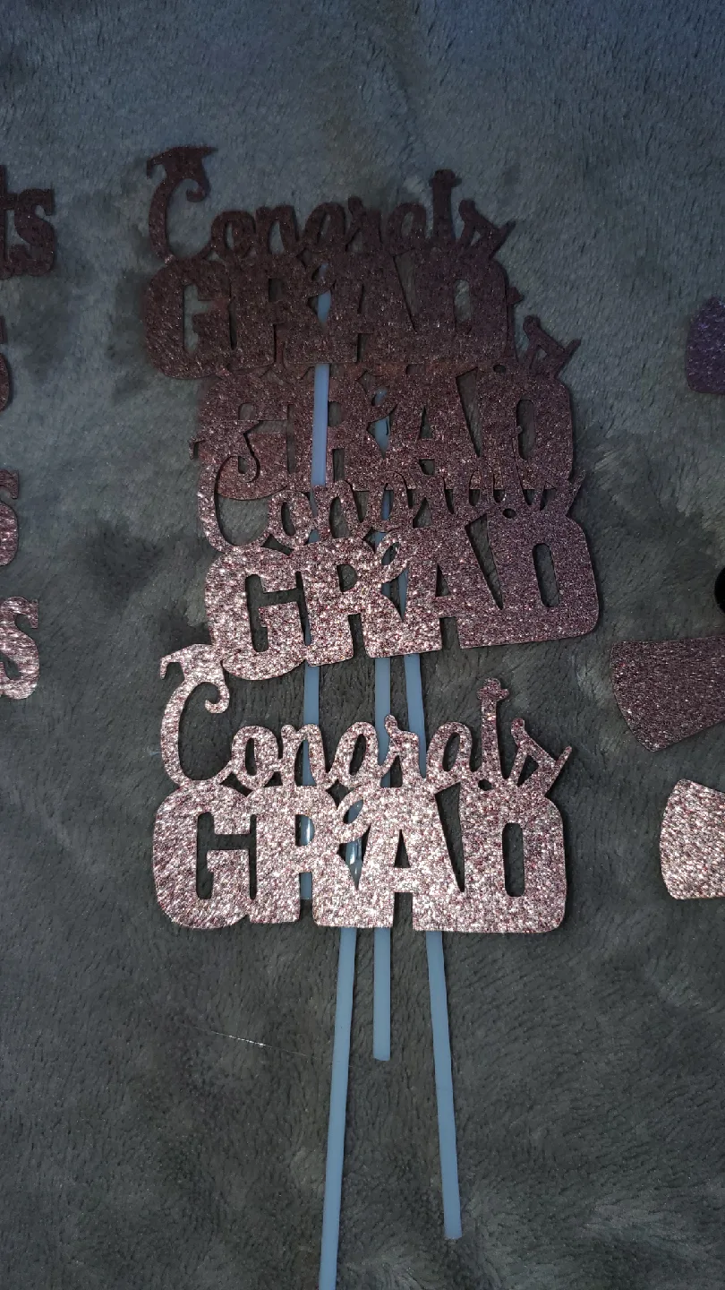 Graduation Cupcake Toppers image indicator(4)