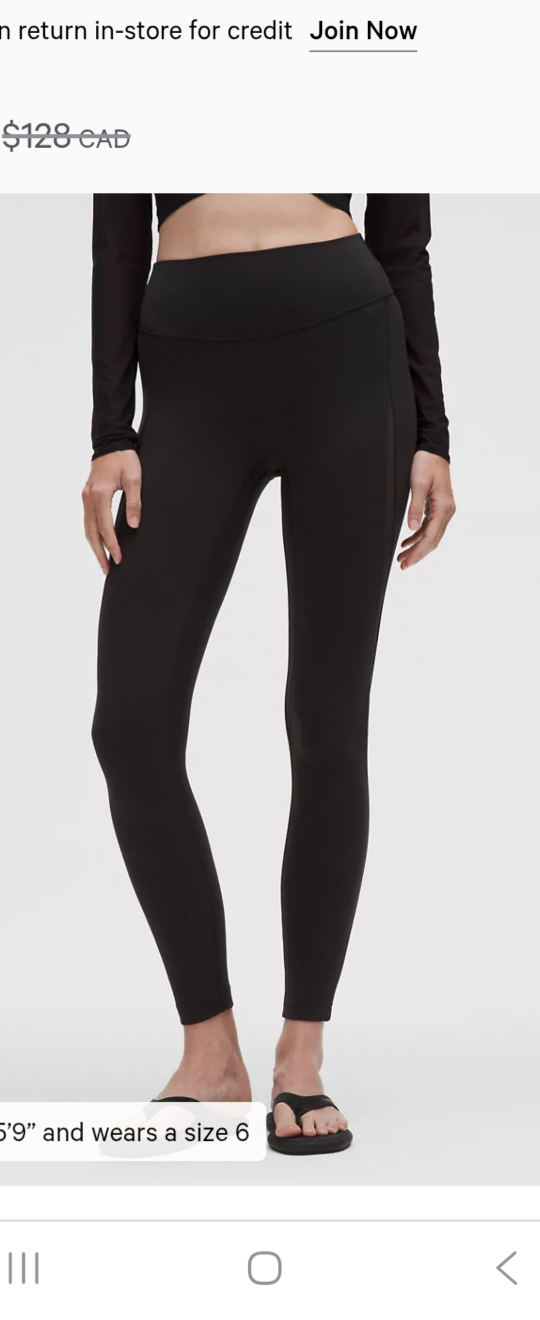 Lululemon Black Leggings