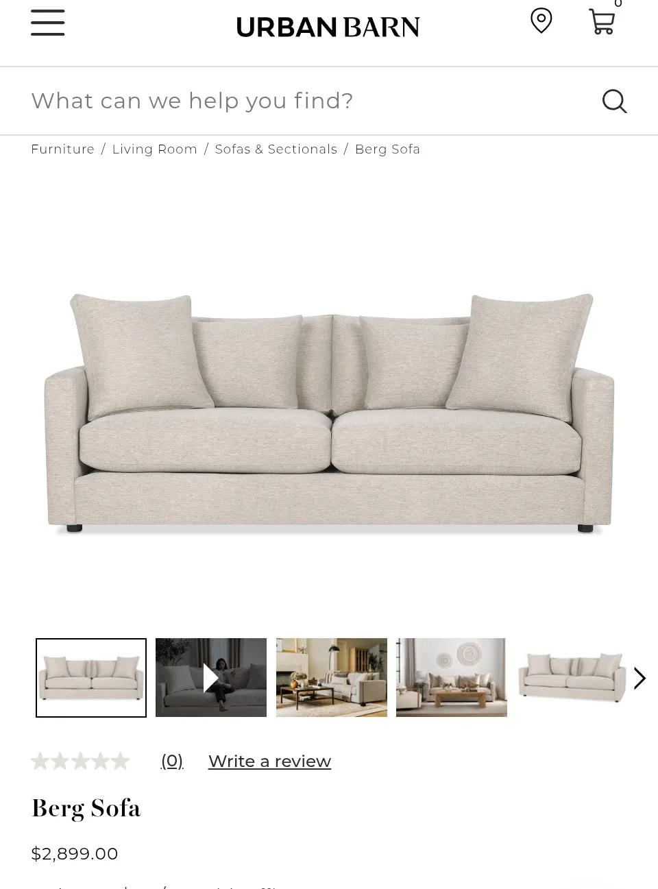 URBAN BARN COUCH image indicator(10)